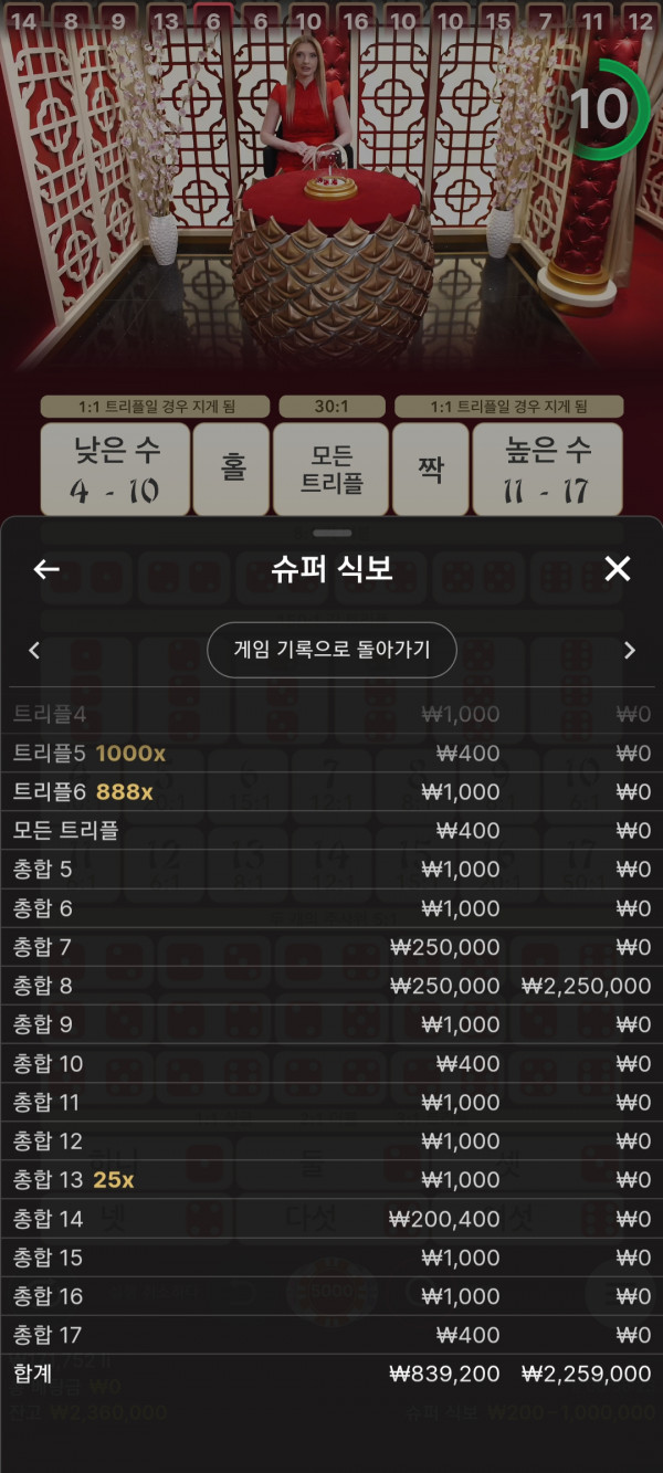 비몽사몽간 천언인줄알고 십만언 박았는데.