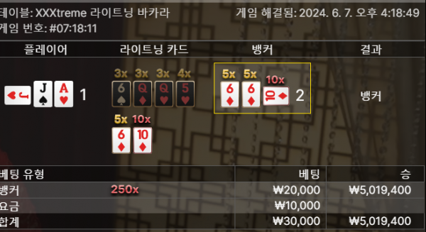 라이트닝 한방