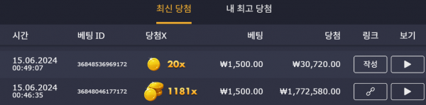 보난자1000 /1181배