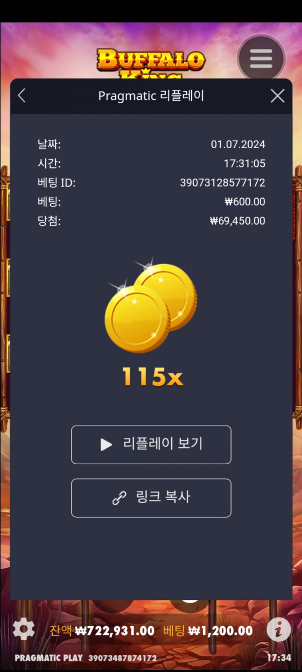 신버팔로 115배
