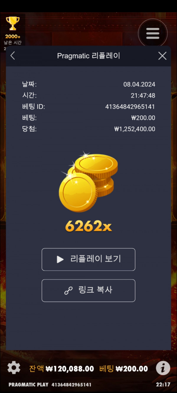 사무라이4/ 6262배